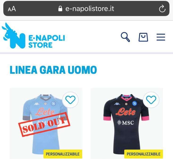 Record di vendite per la nuova maglia. Vallone (E-Napolistore) a TN: “Risposta tifosi eccezionale"