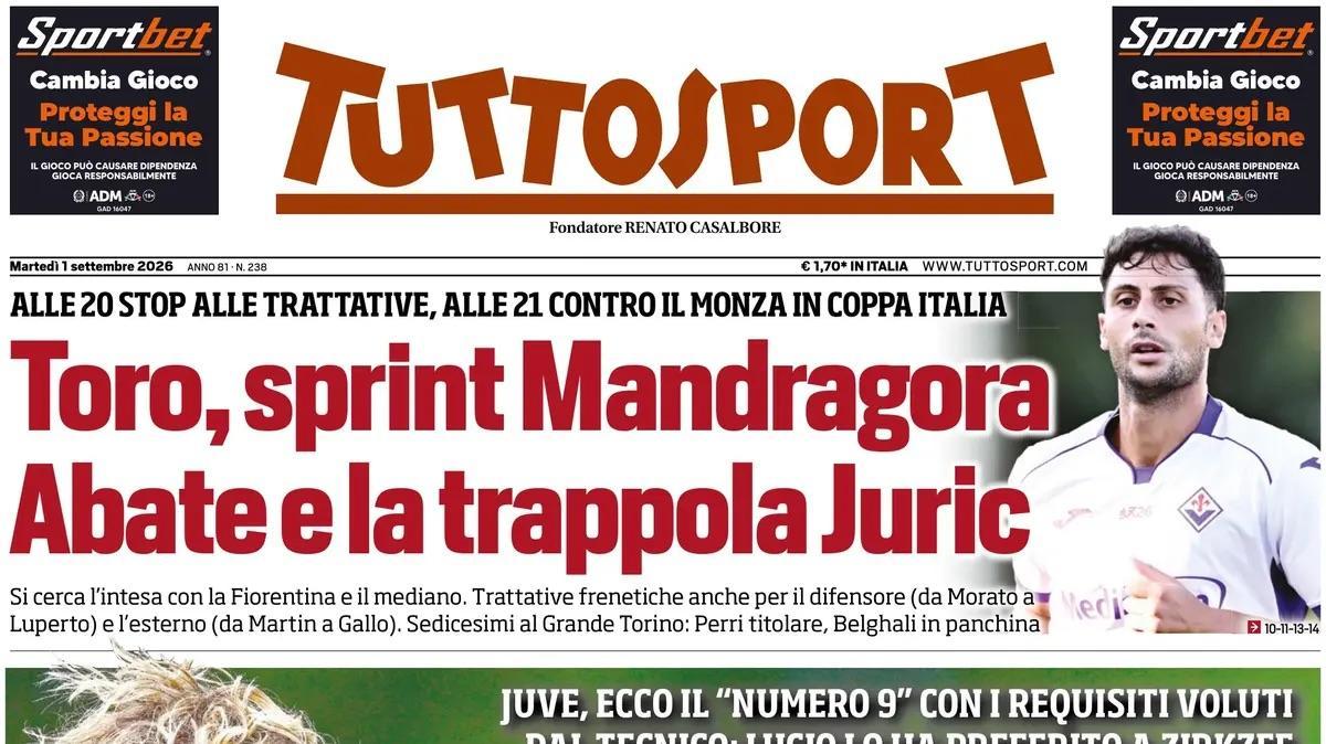 Woltemade alla Juve, Tuttosport: "Spalletti accontentato"