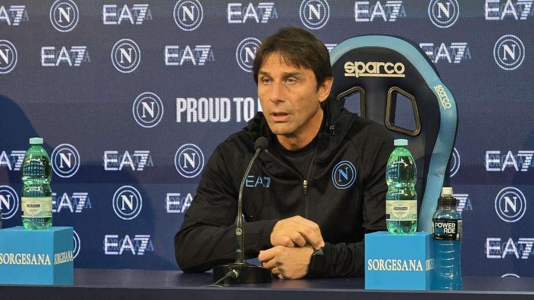 Conte insiste sulle coppe europee: “Serve una rosa competitiva, visto la Lazio con l’Ajax?”