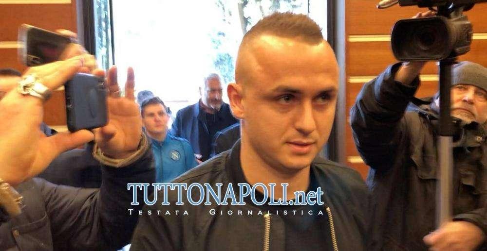 VIDEO TN - Lobotka è arrivato a Villa Stuart: iniziate le visite mediche