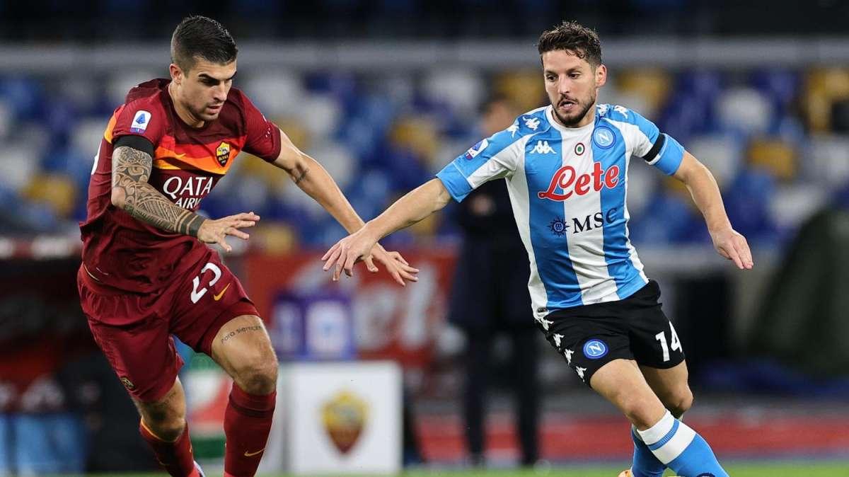 Roma-Napoli 0-2, le pagelle: Dries li punisce ancora, Zielu top player! Finalmente linea alta e calcio offensivo