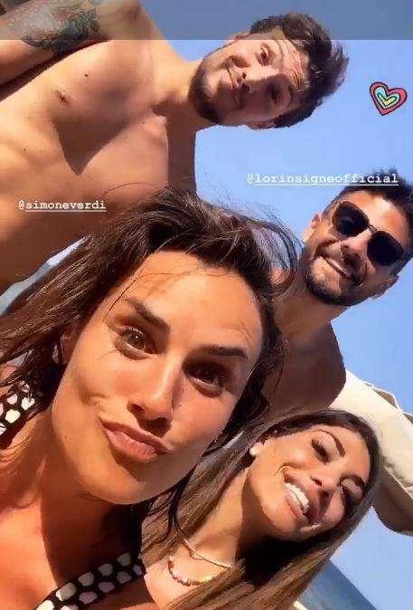 FOTO - Insigne, Verdi e compagne insieme in Sardegna: 'boomerang' Instagram al Fort Village