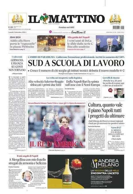 Il Mattino: "Il re d'America"