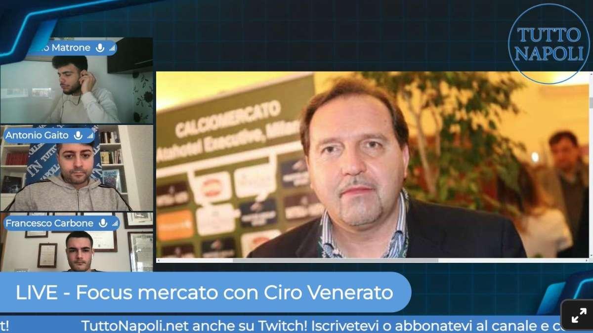 TWITCH - Il punto di Venerato: "Il futuro di Osimhen, Kim, Zielu, Ndombele ed i possibili sostituti. Napoli sprecone, Pioli s'è solo difeso"