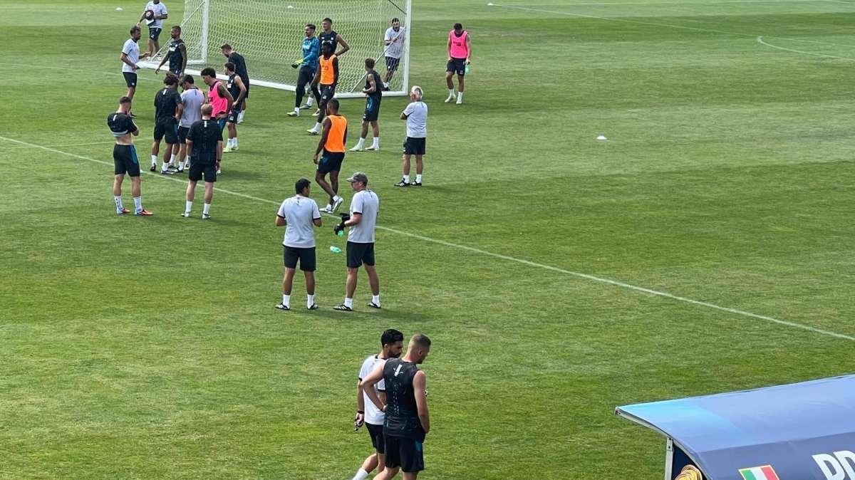 Primo giorno in gruppo: Buongiorno partecipa solo alla seduta tattica 