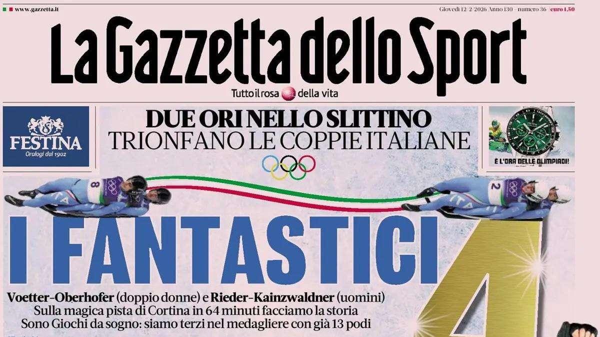 La Gazzetta dello Sport: "Chivu avvisa l'Inter: vietato perdere la testa"