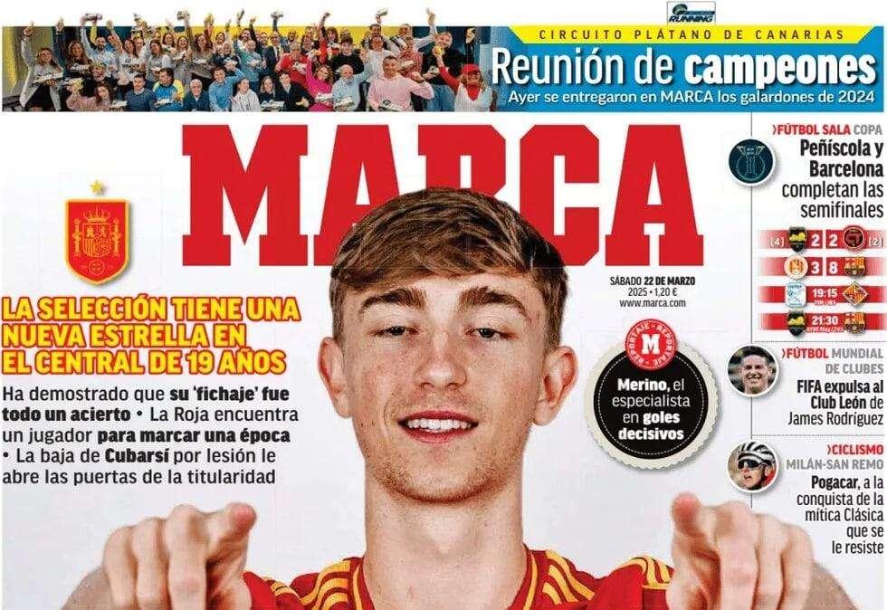 Marca esalta Huijsen (ceduto da Giuntoli a 15mln): "Nuova stella Spagna! E c'è il Real"