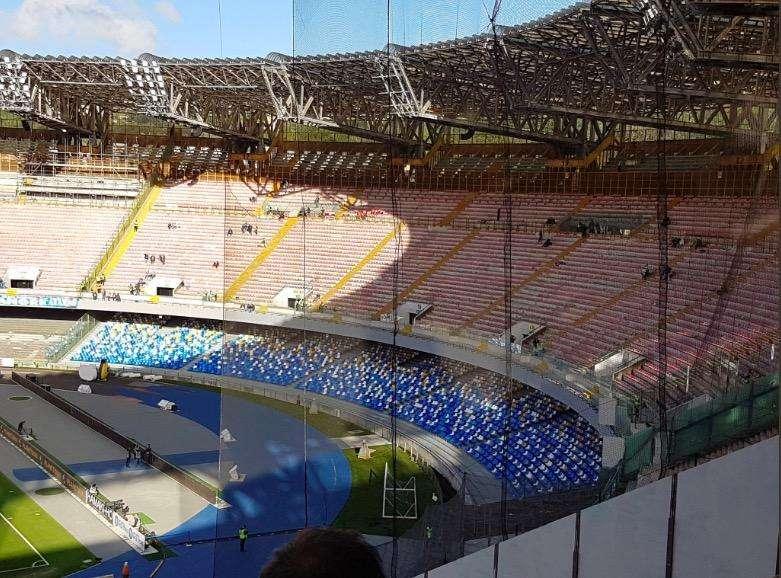 FOTOGALLERY - Il nuovo volto del San Paolo: sediolini, impianti audio e luci e pronta l'installazione dei maxischermi 
