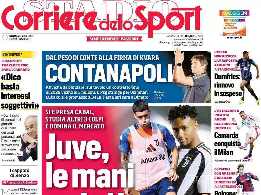 Corriere dello Sport: "Contanapoli"