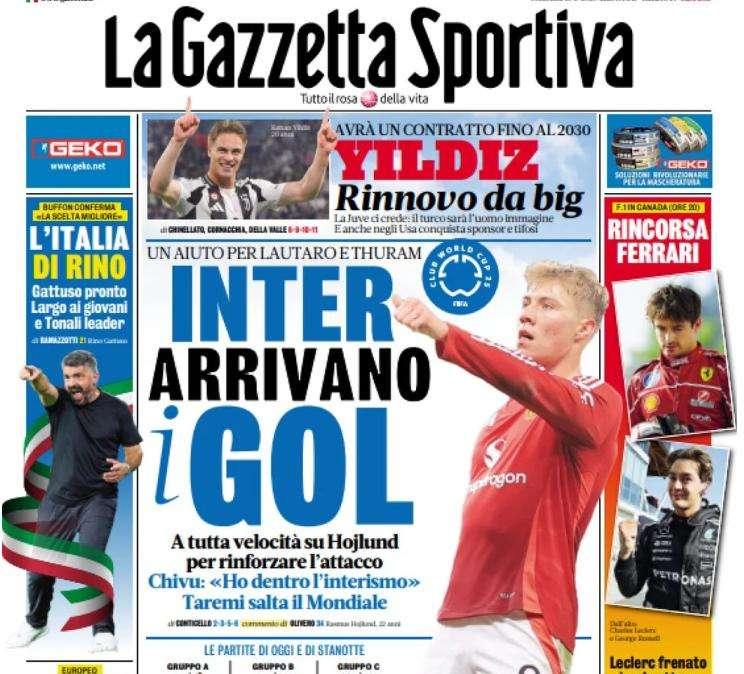 La Gazzetta dello Sport: "Il Milan studia il colpo Nunez"