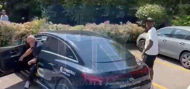 FOTO-VIDEO TN - Osimhen è a Dimaro! Con lui anche l'agente Calenda 