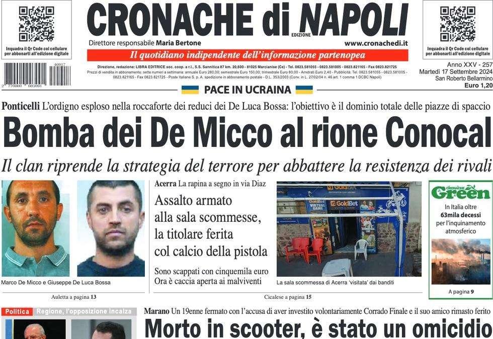 Cronache di Napoli: "Conte ha cambiato pelle al Napoli"