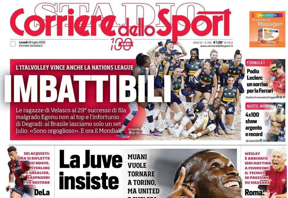 Summit di mercato in casa Napoli, Corriere dello Sport: "Riflessioni su Ndoye"