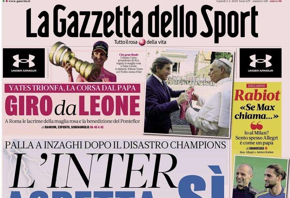 Inzaghi ed un futuro in bilico. Gazzetta in prima: "L'Inter aspetta il sì"