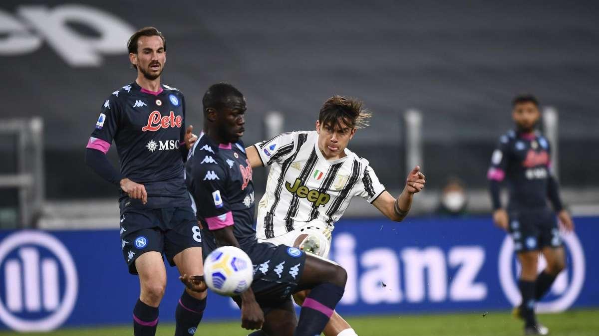 Juve-Napoli 2-2 nei 180': che succede in caso di arrivo a pari punti? Cosa dice il regolamento