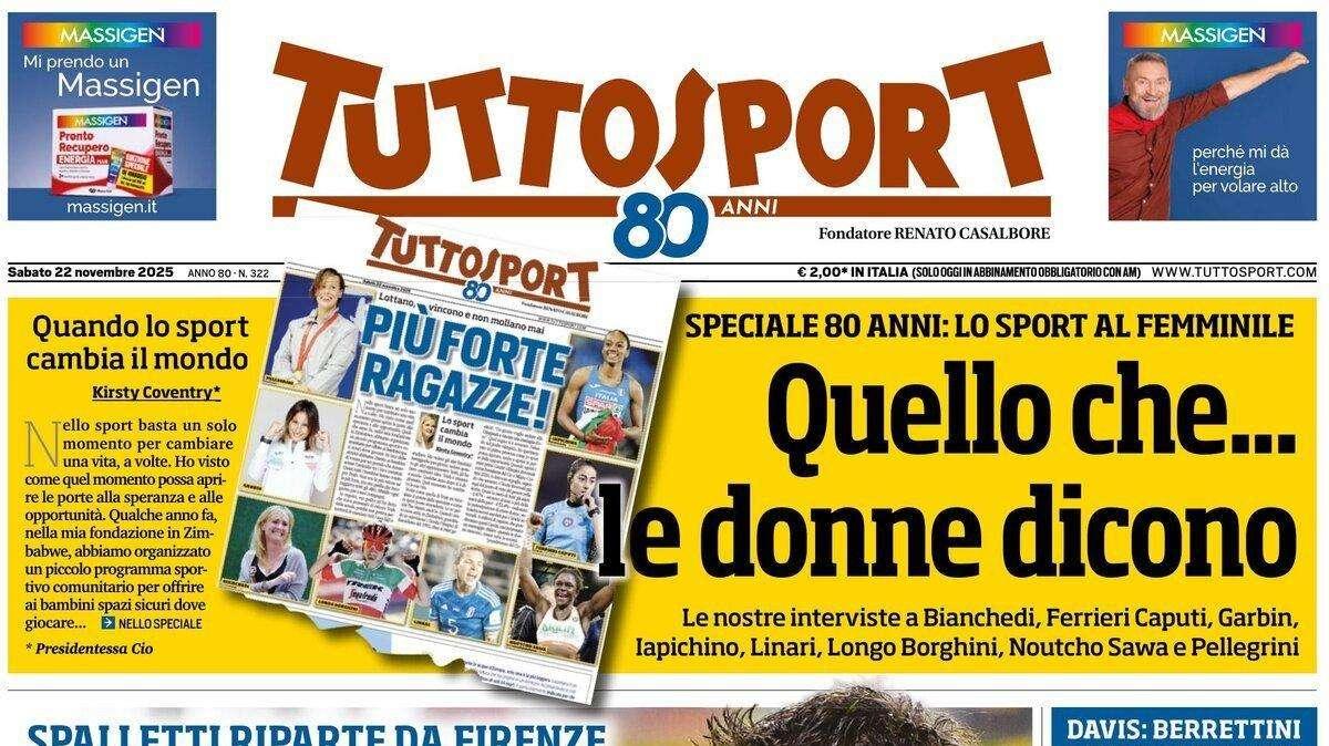 Tuttosport: "Napoli, Conte in sospeso: stress test contro Palladino"