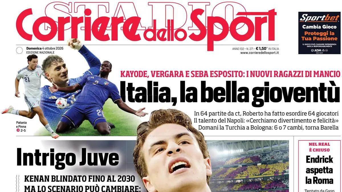 Italia e la "bella gioventù”, Cds: Kayode, Vergara e Seba Esposito i nuovi azzurri