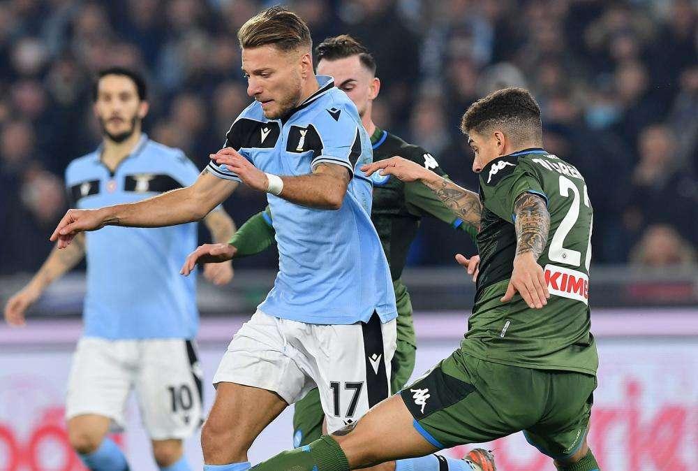 RILEGGI LIVE - Lazio-Napoli 1-0 (82' Immobile): pasticcio di Ospina, gli azzurri cadono all'Olimpico