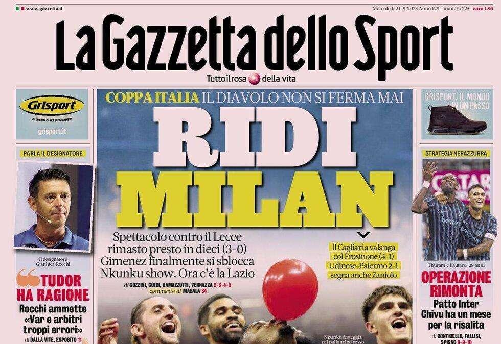 Gazzetta dello Sport: "Napoli, ansia Buongiorno"