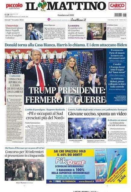 Il Mattino: "Materazzi gioca Inter-Napoli: agli azzurri serve il miglior Lukaku"