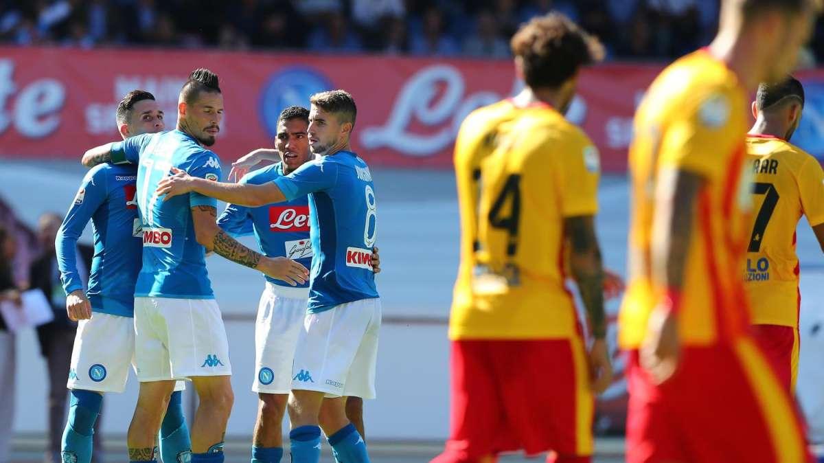 Napoli-Benevento, un solo precedente in casa in Serie A: gli azzurri dominarono