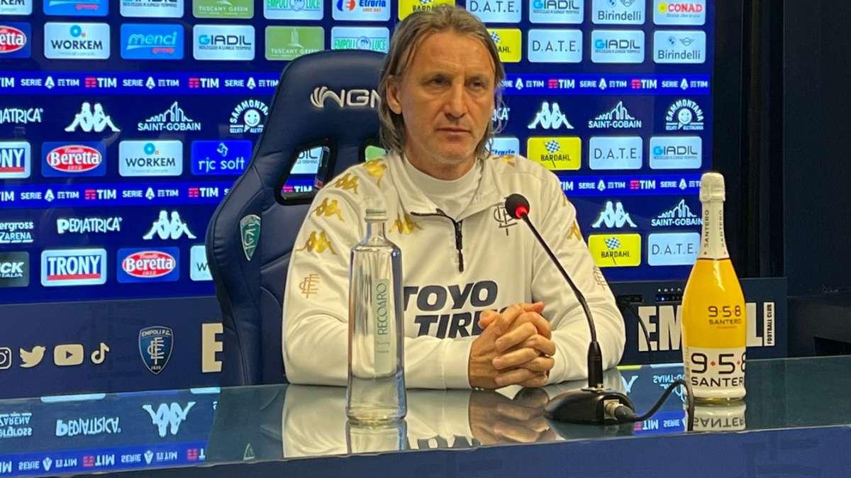 Empoli, Nicola in conferenza: "Compatti, aggressivi, zero distrazioni. Mi è piaciuto lo spirito"