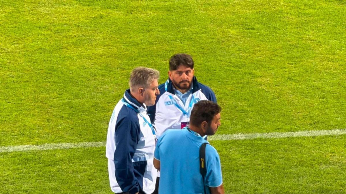 Napoli-Celta Vigo, ospite speciale al Patini: a bordocampo c'è Maradona Jr