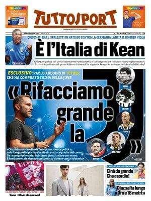 Tuttosport: "E' l'Italia di Kean: Spalletti lancia il bomber viola"