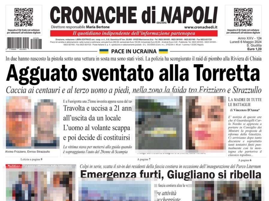 PRIMA PAGINA - Cronache di Napoli: "C'è un nome che avanza per la panchina"