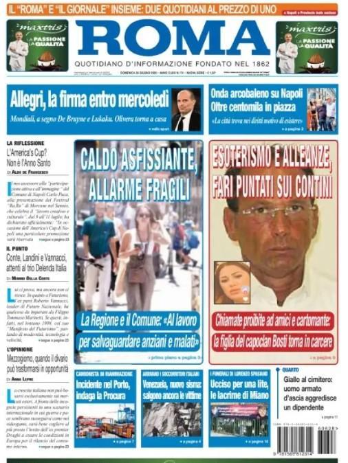 Napoli in attesa di Allegri, Il Roma: "La firma entro mercoledì"