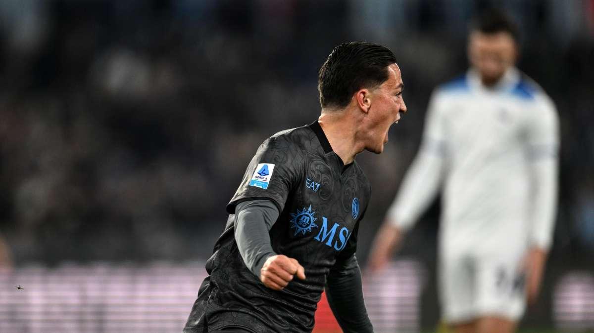 Lazio-Napoli 2-2 (6' Isaksen, 12' Raspadori, aut. Marusic 64', Dia 86'): finisce in parità all'Olimpico