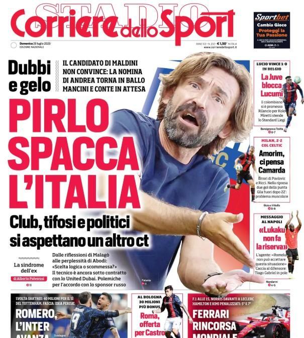L'agente è stato chiaro, Corriere dello Sport: "Lukaku non fa la riserva"