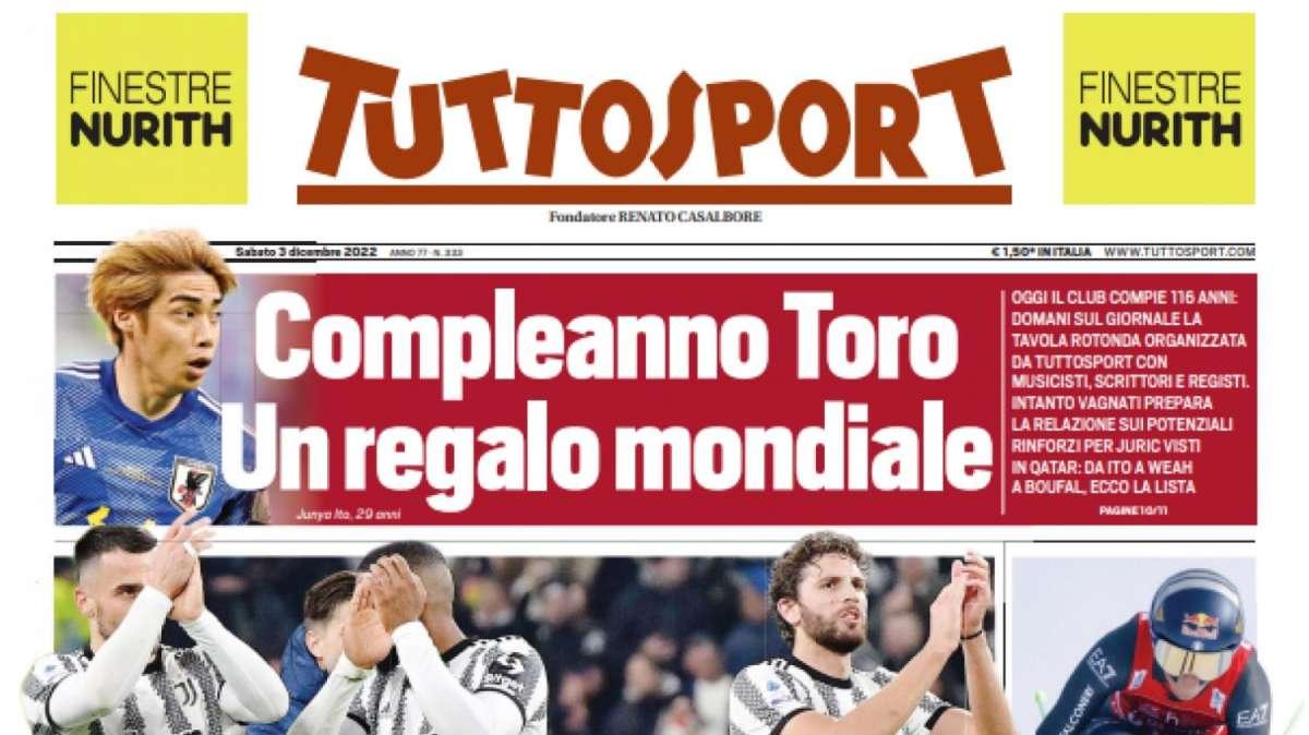 PRIMA PAGINA - Tuttosport: "La Juve non si piega"