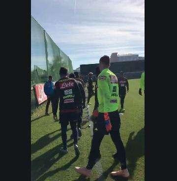 VIDEO - Azzurri al lavoro a Castel Volturno: iniziato l'allenamento alla vigilia della sfida alla SPAL