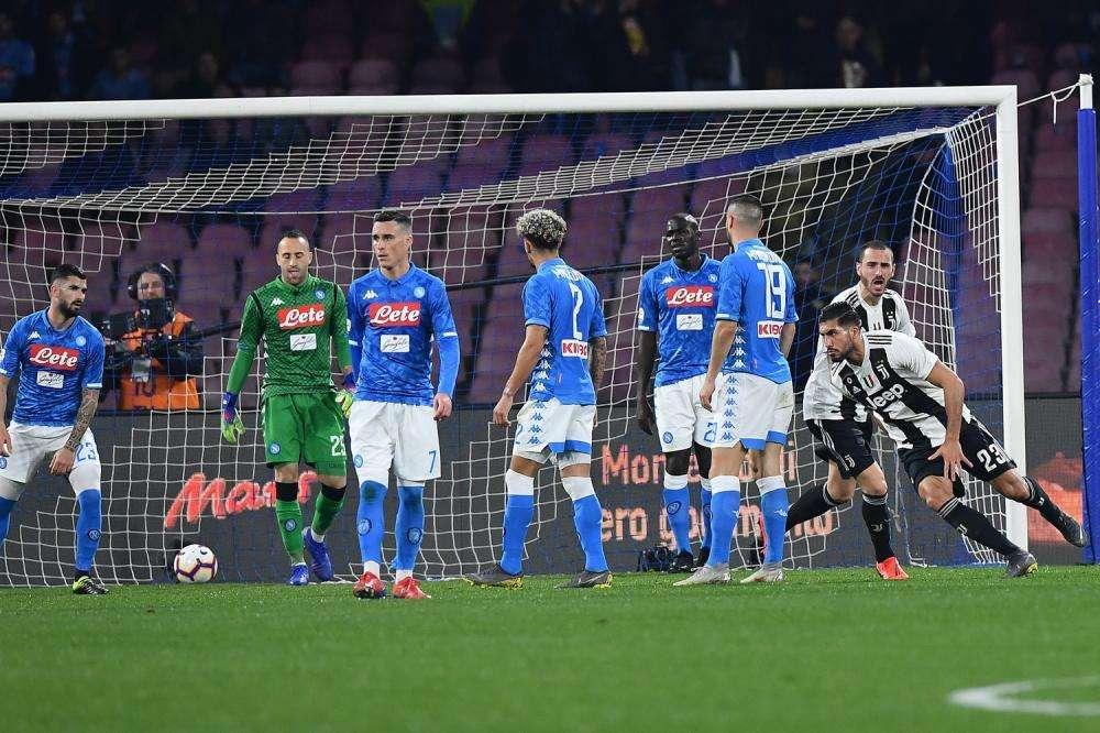 RILEGGI LIVE - Napoli-Juve 1-2 (28' Pjianic, 39' Emre Can, 60' Callejon): azzurri coraggiosi nel finale ma non basta