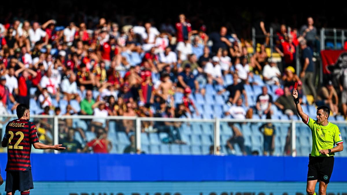Serie A, un turno di squalifica a Vasquez: tutte le decisioni del Giudice Sportivo