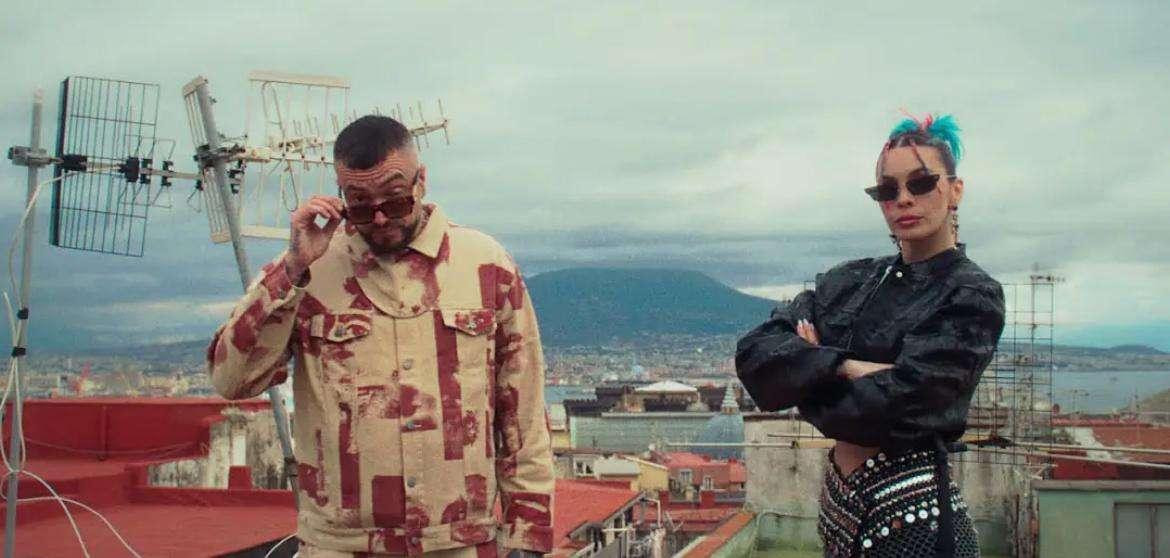 “Oh Mamma Mia” di Guè e Rose Villain: video ai Quartieri e omaggio a Napoli e a Pino Daniele