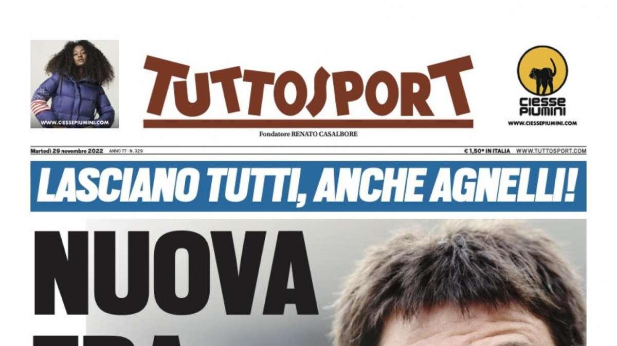 PRIMA PAGINA - Tuttosport: “Nuova era Juve”