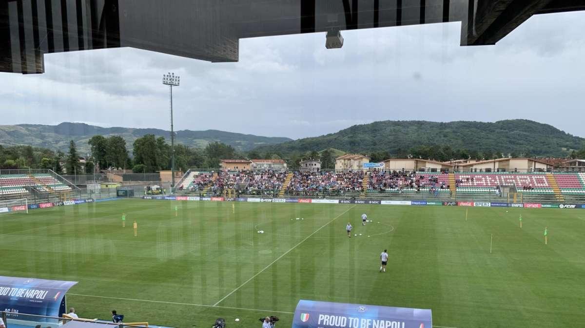 Castel di Sangro, day 1: prima seduta con problema per Olivera, 2-2 la partitella a pressione
