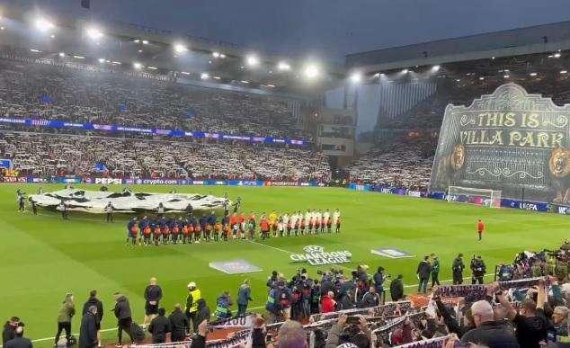 Aston Villa-Psg, incredibile gaffe al Villa Park! Parte l'inno dell'Europa League 