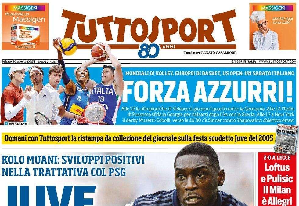 Tuttosport e la telenovela Kolo Muani: "I tre giorni del bomber"