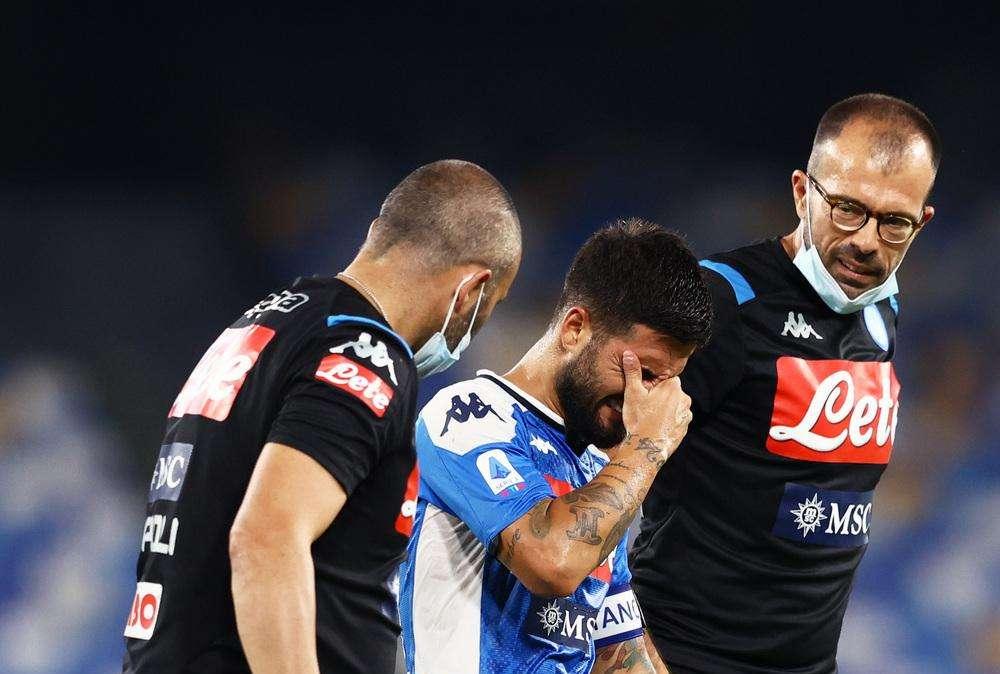 Sky - Infortunio Insigne: esami in corso, si teme stop di 3 settimane