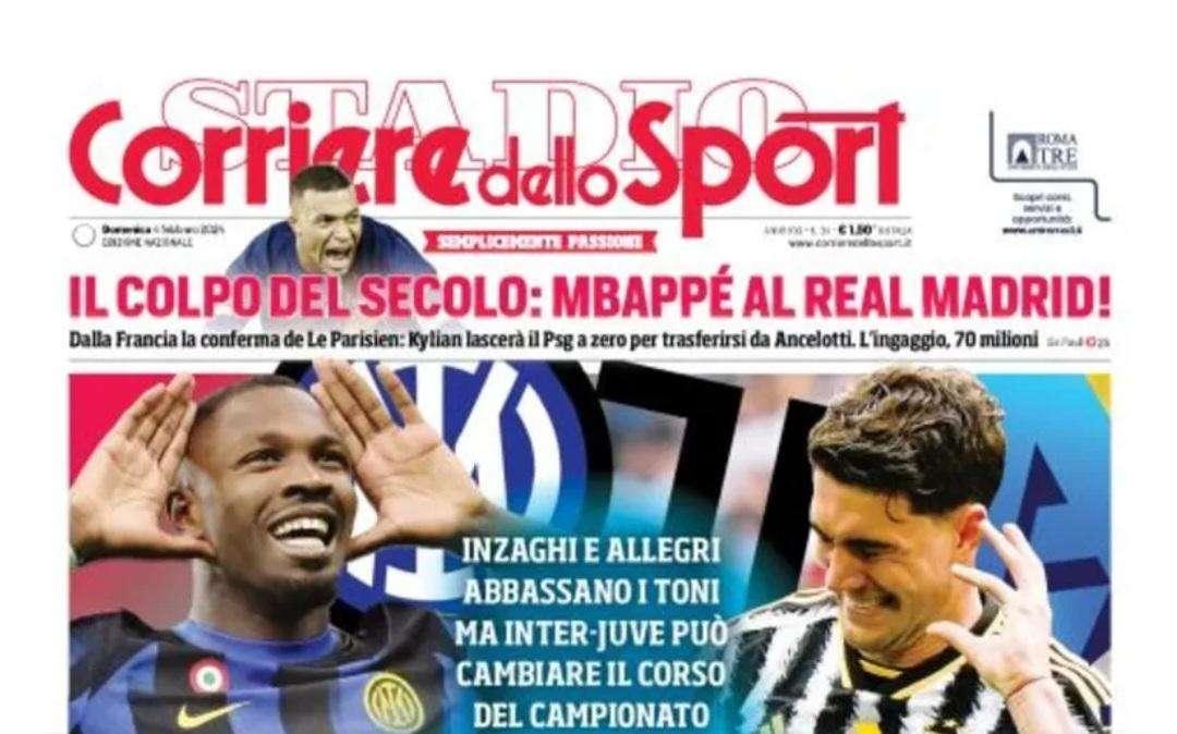 PRIMA PAGINA - Cds: "Napoli, Aurelio show"