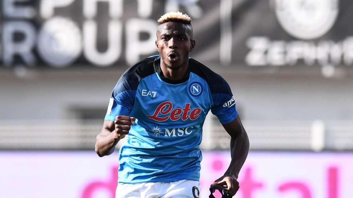 Osimhen esulta sui social: "Buona vittoria e doppietta!"