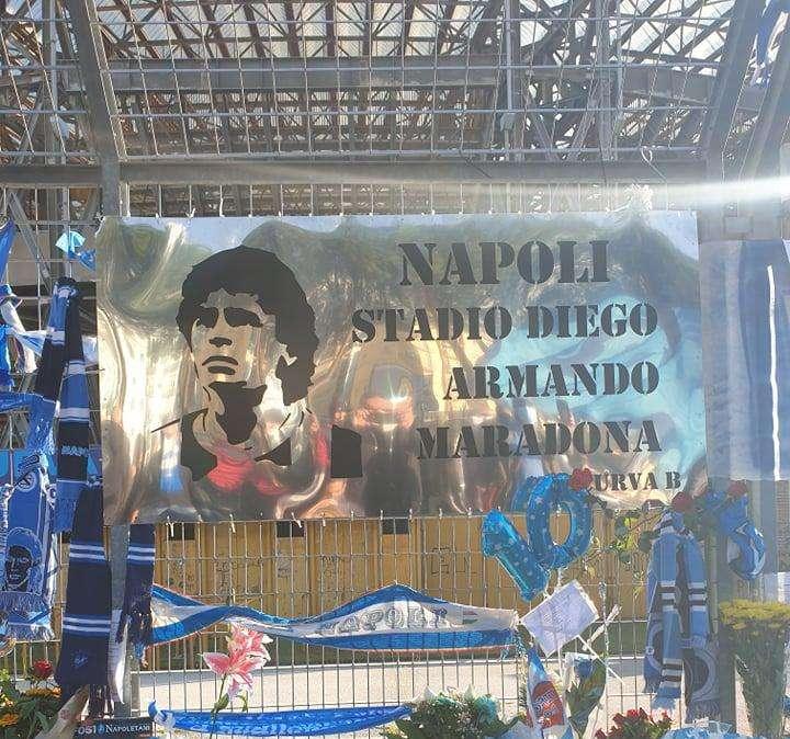 FOTO TN - Stadio Diego Armando Maradona di Napoli: al San Paolo spunta già una targa