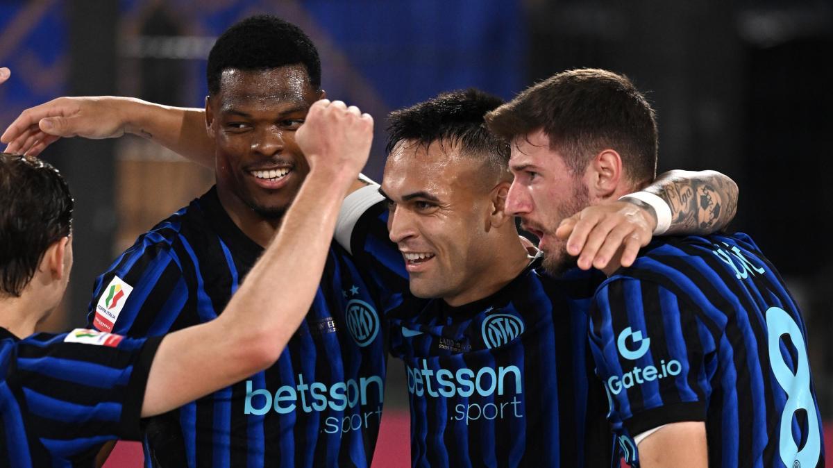 Coppa Italia, all’Inter basta un tempo: Lazio ko! Chivu fa Doblete