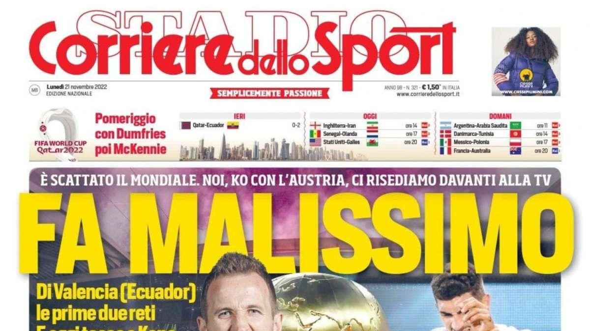 PRIMA PAGINA - CdS: "Il Napoli è un gioiello, affare da un miliardo"