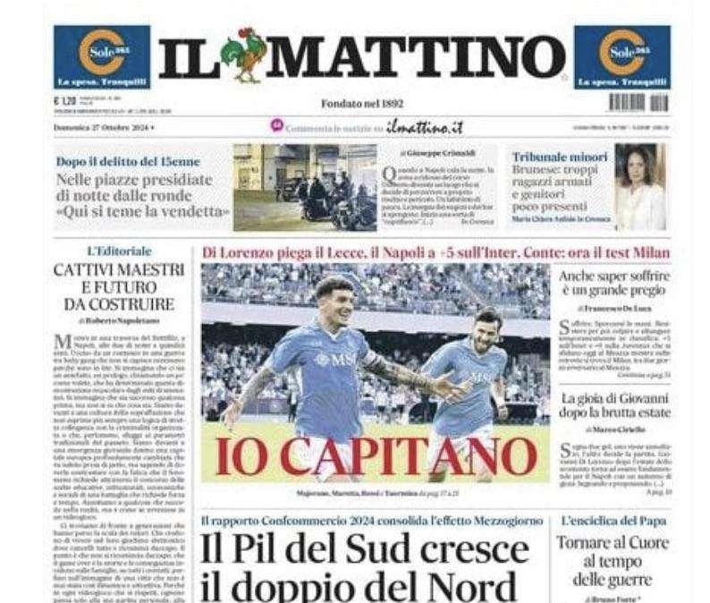Il Mattino: "Io capitano"