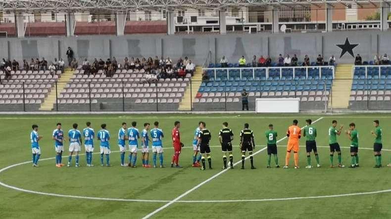 RILEGGI LIVE - Primavera Tim Cup, Napoli-Cosenza 2-1 (17' Licciardello, 49' rig. Vrikkis, 117' Palmieri): azzurrini qualificati!