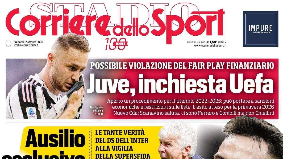 Corriere dello Sport: "Napoli, Hojlund da record"